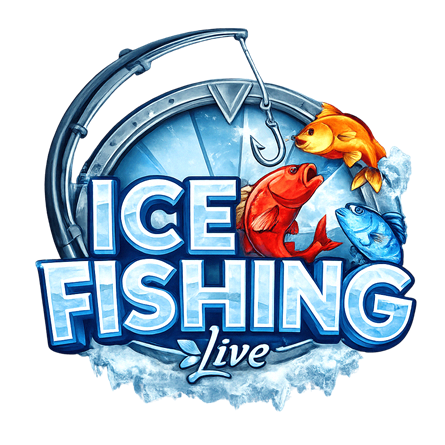 Ice Fishing zimski avtomat z ribiško tematiko in bonus mini igro